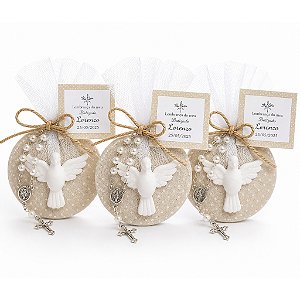 Lembrancinha de batizado Espirito Santo