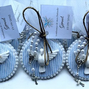Lembrancinha de Batizado Ímã Espirito Santo