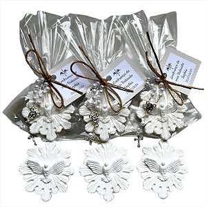 Lembrancinha de Batizado Espirito Santo ímã.