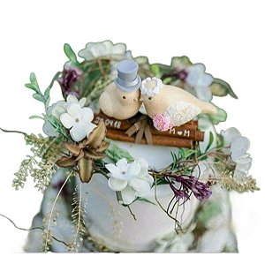 Topo de bolo de casamento