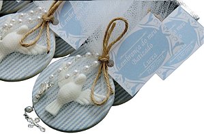 Lembrancinha de Batizado ímã personalizado.