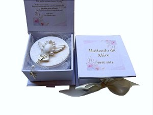 Caixa com Espírito Santo personalizada