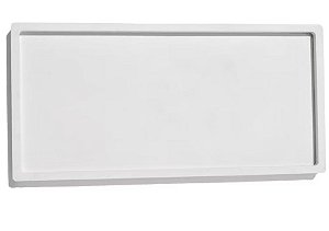 Bandeja retangular 11X23,7