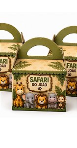 Maletinha Safari para Lembrancinha Infantil