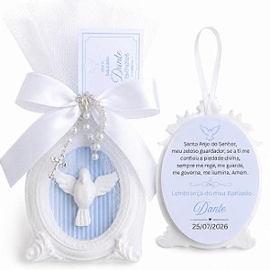 Lembrancinha de Batizado mini quadro