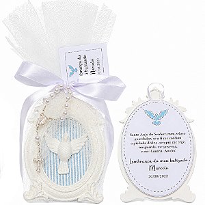 Lembrancinha de Batizado mini quadro