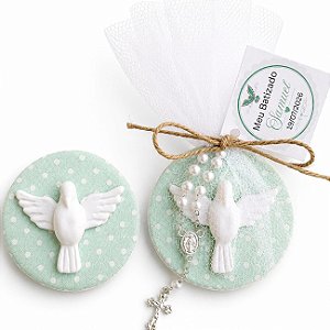 Lembrancinha De Batizado com Espirito Santo Ímã