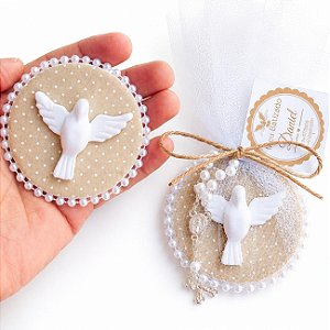 Lembrancinha De Batizado Com Ímã Personalizado