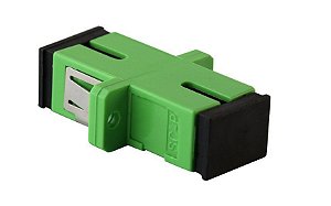 ADAPTADOR-ACLOPADOR SIMPLEX - FIBRA OTICA SC/APC - KIT COM 50 UNIDADES