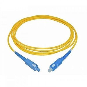 CORDÃO OPTICO - PACHT CORD SC/UPC - Cabo de Fibra Ótica c/ Conector