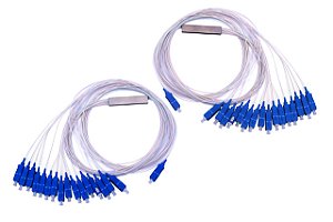 SPLITTER CONECTORIZADO SC/UPC 1X16 - AZUL