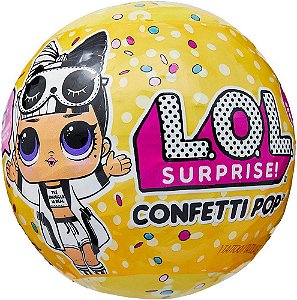 Boneca Lol Surprise Confeti Pop 9 Surpresas Original Candide