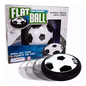 Bola Flutuante Eletronica Flat Ball Futebol Casa Hoverball