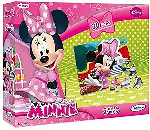 Quebra Cabeca Minnie Disney 30pcs