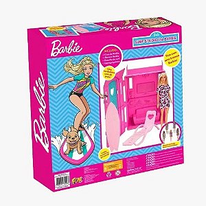 Boneca Barbie Studio de Surf Da Barbie - Fun