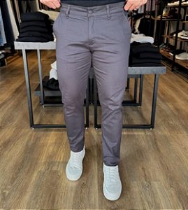 CALÇA ALFAIATARIA- CINZA GRAFITE