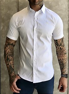 CAMISA MC SLIM BRANCA