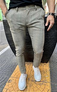 CALÇA ALFAIATARIA XADREZ