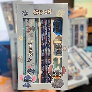 Kit Escolar Stitch c/ 8