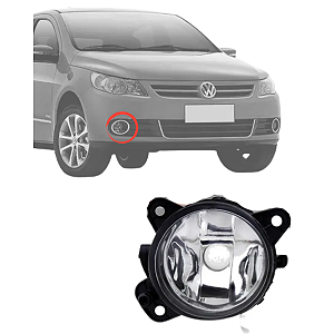 FAROL AUXILIAR VW GOL G5 POLO 2009 A 2012 FOX 2010 A 2014 LADO DIREITO