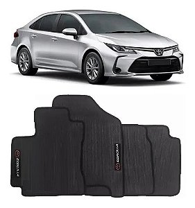 JOGO TAPETE BORRACHA COROLLA 2015 A 2023 LAVAVEL IMPERMEAVEL
