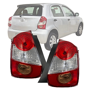 PAR LANTERNA TRASEIRA ETIOS HATCH RE ROSA 2013 A 2018