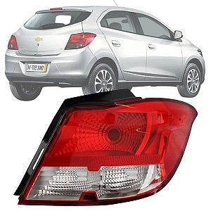 LANTERNA TRASEIRA ONIX 2012 A 2016 BICOLOR LADO DIREITO