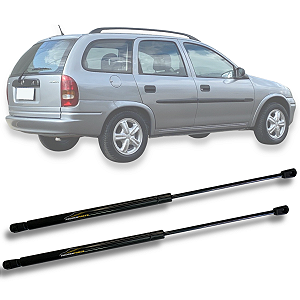 PAR AMORTECEDOR DE PORTA MALAS CORSA WAGON 1997 A 2002