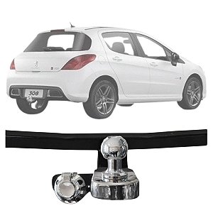 ENGATE DE REBOQUE RABICHO FIXO PEUGEOT 308 HATCH 400KG