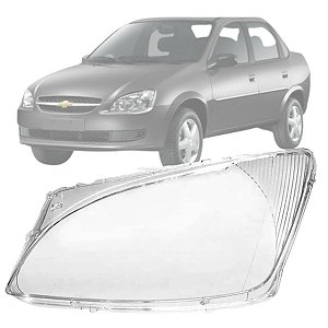 LENTE LISA ACRILICO FAROL CORSA CLASSIC 2011/2016 L ESQUERDO