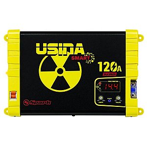 FONTE CARREGADOR AUTOMOTIVO USINA 120A DIGITAL BIVOLT 12V