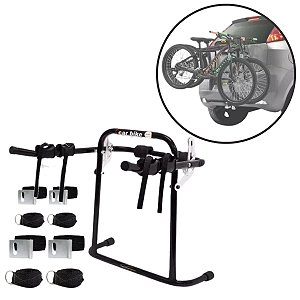 SUPORTE TRANSBIKE P/ 2 BIKE ATE 35KG SEDAN E HATCH CARBIKE