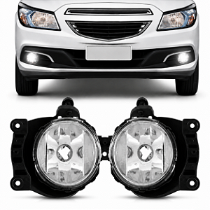 PAR FAROL MILHA AUXILIAR ONIX COBALT SONIC SPIN 2012 A 2014