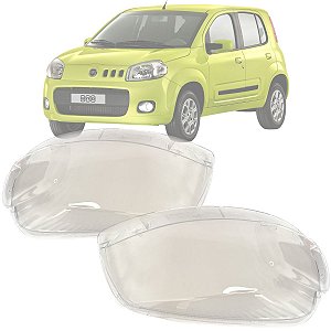 PAR LENTE FAROL UNO VIVACE EVO FIORINO 2010 A 2016 ACRILICO