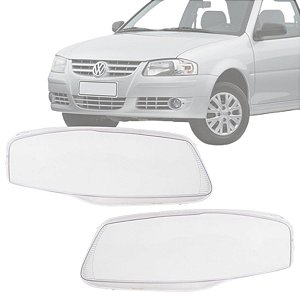 LENTE LISA ACRILICO FAROL GOL G4 2006 A 2008 LADO DIREITO