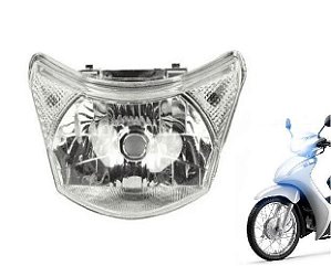 FAROL BLOCO ÓTICO BIZ 125 11/17 BIZ100 13/16  BIZ 110 16/17