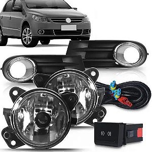 KIT FAROL MILHA NEBLINA COMPLETO GOL G5 2009 A 2013
