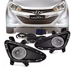 KIT FAROL MILHA NEBLINA HB20 E HB20S 2013 A 2015 BT MOD ORIG