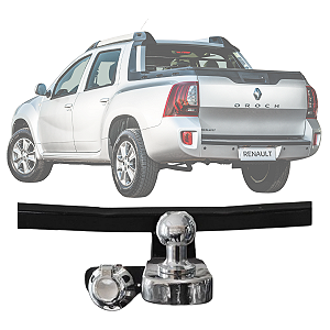ENGATE DE REBOQUE RABICHO RENAULT OROCH 2018 A 2021 400KG