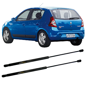 PAR AMORTECEDOR MOLA A GÁS PORTA MALAS RENAULT SANDERO 08/14