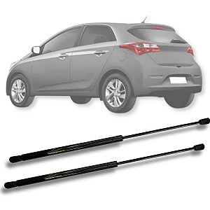PAR AMORTECEDOR DE PORTA MALAS HB20 HATCH 2012 EM DIANTE