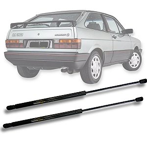 PAR AMORTECEDOR DE PORTA MALAS GOL GTI 1984 A 1994 C/SPOILER