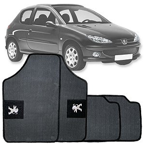 JOGO DE TAPETE BORRACHA PVC PEUGEOT UNIVERSAL