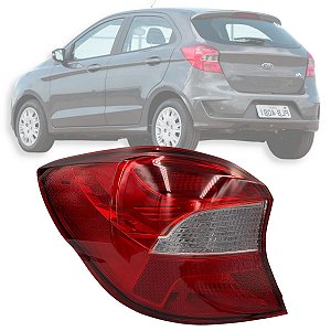LANTERNA TRASEIRA CRISTAL KA HATCH 2019 Á 2022 LADO ESQUERDO