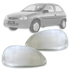 LENTE LISA VIDRO FAROL CORSA 2000 A 2002 LADO DIREITO