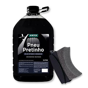 PNEU PRETINHO ABRILHANTADOR AUTOMOTIVO 5L VONIXX