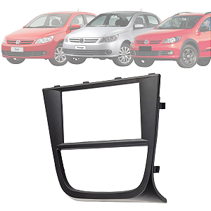 MOLDURA PAINEL GOL VOYAGE SAVEIRO G5 2008 Á 2012 2 DIN