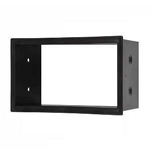 MOLDURA PAINEL 2 DIN GOLF FIESTA ECOSPORT POLO 2003 Á 2014