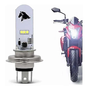 LAMPADA SUPER LED PARA MOTO H4 6000K CB XRE XT XJ6