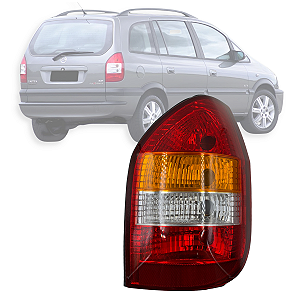 LANTERNA TRASEIRA ZAFIRA 2001 Á 2012 TRICOLOR LADO DIREITO